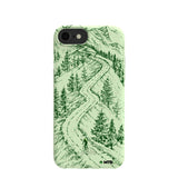 Sage Green Into the Mountains MTBCO iPhone 6/6s/7/8/SE Case