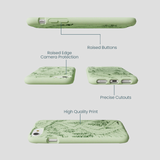 Sage Green Into the Mountains MTBCO iPhone 6/6s/7/8/SE Case