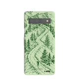 Sage Green Into the Mountains MTBCO Google Pixel 7a Case