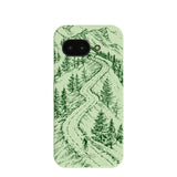 Sage Green Into the Mountains Google Pixel 9a Case