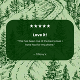Sage Green Into the Mountains Google Pixel 9a Case