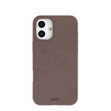Chocolate Brown iPhone 16 Plus Case