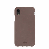 Chocolate Brown iPhone XR Case