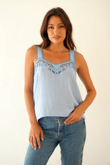 Iris Camisole in Hydrangea