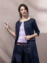 LINDEN | 4-Way Cotton Coat-Dress