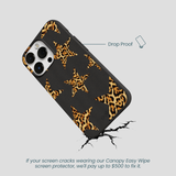 Black Jaguar Stars iPhone 13 Pro Case