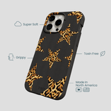 Black Jaguar Stars iPhone 15 Pro Max Case