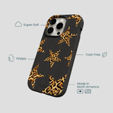 Black Jaguar Stars iPhone 15 Pro Case