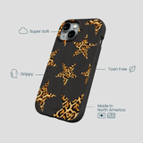 Black Jaguar Stars iPhone 15 Case
