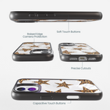 Clear Jaguar Stars iPhone 17 Case With Noir Ridge (MagSafe included)