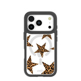 Clear Jaguar Stars iPhone 17 Pro Case With Noir Ridge (MagSafe included)