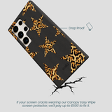 Black Jaguar Stars Samsung Galaxy S24 Ultra Case