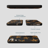 Black Jaguar Stars Samsung Galaxy S24 Case