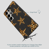 Black Jaguar Stars Samsung Galaxy S25 Ultra Case