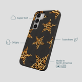 Black Jaguar Stars Samsung Galaxy S25 Case