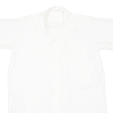 Mens Plain Shirt White 2XL