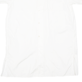 Mens Plain Shirt White 2XL