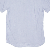 TOMMY HILFIGER Slim Fit Mens Plain Shirt Blue S