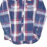 G-STAR RAW Mens Shirt Red Check Long Sleeve S