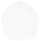 LUTTEURS CHEMISIER Mens Formal Shirt White Long Sleeve XL