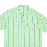 MATINIQUE Mens Shirt Green Striped L