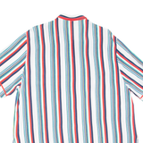 Mens Shirt Red Striped 2XL