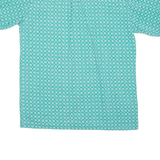 PICDOR Mens Shirt Green Geometric M
