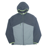 STARTER Lightweight Mens Jacket Grey Hooded L