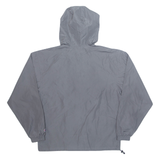 CHAMPION NAU Lumberjacks Pullover Mens Anorak Jacket Grey USA Hooded S