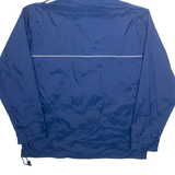 ADIDAS Elk Grove FC Lightweight Mens Windbreaker Jacket Blue Nylon Hooded XL