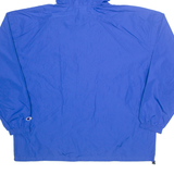 CHAMPION Warrior Way Lightweight Mens Jacket Blue Hooded 2XL