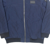 CALVIN KLEIN JEANS Womens Bomber Jacket Blue XL
