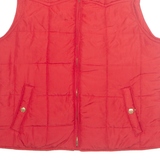 CHAPS Womens Gilet Red L