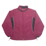 WILSON Womens Jacket Maroon L