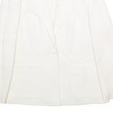 C&A Womens Blazer Jacket White Lace Viscose UK 16