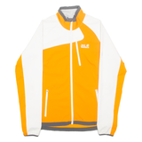 JACK WOLFSKIN Womens Shell Jacket Orange Colourblock UK 16