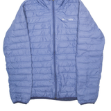 COLUMBIA Womens Puffer Jacket Blue Hooded L
