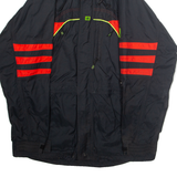 ADIDAS Equipment Mens Ski Coat Black Hooded M