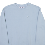 FILA Mens Sweatshirt Blue XS