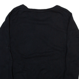 NIKE Womens Sweatshirt Black L