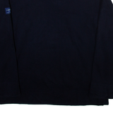 LAUREN RALPH LAUREN Womens Sweatshirt Blue High Neck L