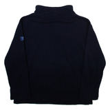 LAUREN RALPH LAUREN Womens Sweatshirt Blue High Neck L