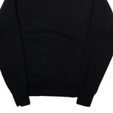 CHAMPION Pacific Mens Sweatshirt Black 1/4 Zip USA S