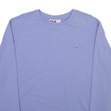 FILA Womens Sweatshirt Purple XL