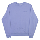 FILA Womens Sweatshirt Blue XL