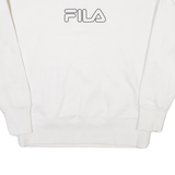 FILA Mens Sweatshirt White S