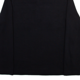 MICHAEL KORS Mens Sweatshirt Black 1/4 Zip L