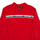 NIKE SB Mens Sweatshirt Red Collared S