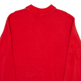 NIKE SB Mens Sweatshirt Red Collared S