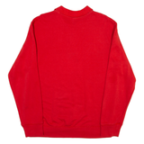 NIKE SB Mens Sweatshirt Red Collared S